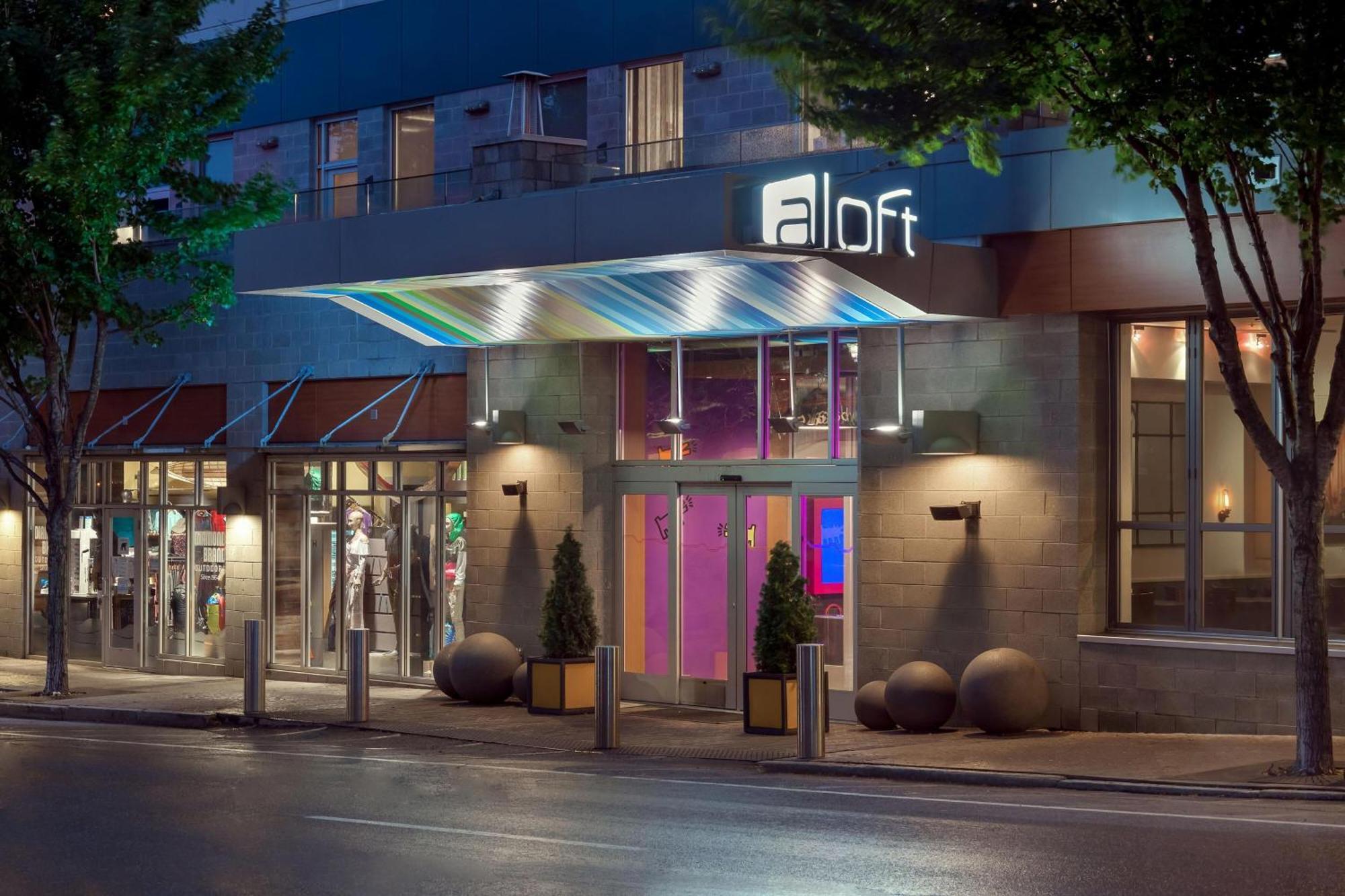 Aloft Asheville Downtown מראה חיצוני תמונה